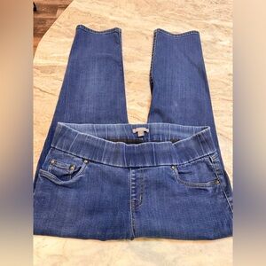 Jessica London Women’s 14W Petite Stretch Denim Jeans Blue